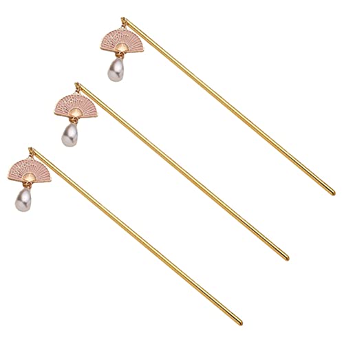 CRILSTYLEO 3 Stück Vintage Haarnadelset aus Haarstäbe aus Langlebigem Metall für Chignon Moderne Schlichte Frisuren für Damen und Mädchen Haaraccessoire CRILSTYLEO 3 Stück Vintage Haarnadelset aus Haarstäbe aus Langlebigem Metall für Chignon Moderne Schlichte Frisuren für Damen und Mädchen Haaraccessoire von CRILSTYLEO