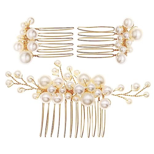 CRILSTYLEO Perlen Haarkämme Seitlich Perlen Haarschmuck Hochzeit Damen Haarkamm Für Hochzeit Abendkleid CRILSTYLEO Perlen Haarkämme Seitlich Perlen Haarschmuck Hochzeit Damen Haarkamm Für Hochzeit Abendkleid von CRILSTYLEO