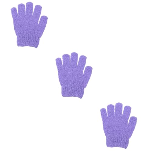 CRILSTYLEO 30 Stk Fünf-Finger-Badehandschuhe Ofenhandschuhe mit Fingern Peeling-Handschuh exfoliating glove exfoliate gloves handtücher handtuch tragbare Duschtücher Peeling-Duschhandschuhe von CRILSTYLEO