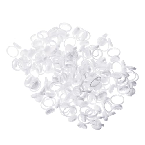 CRILSTYLEO 300 Stück Tattoo Ringbecher Nagelkleberbecher Wimpernverlängerungshalter Wimpern Organizer Wimpernkleberhalter Tattoo Tintenringe Becher Wimpernpigmentbecher CRILSTYLEO 300 Stück Tattoo Ringbecher Nagelkleberbecher Wimpernverlängerungshalter Wimpern Organizer Wimpernkleberhalter Tattoo Tintenringe Becher Wimpernpigmentbecher von CRILSTYLEO