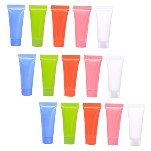 CRILSTYLEO 5ml Lotion Spenderflaschen 30er Set Mini Reiseflaschen für Handcreme Auslaufsicher Stabil für Kosmetik von CRILSTYLEO