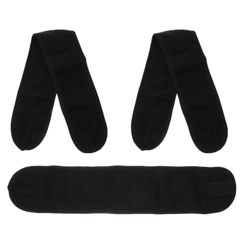 CRILSTYLEO Atmungsaktive Sport-stirnbänder Für Frauen Für Yoga Laufen Spa Gesichtsreinigung 3er-pack Schwarz CRILSTYLEO Atmungsaktive Sport-stirnbänder Für Frauen Für Yoga Laufen Spa Gesichtsreinigung 3er-pack Schwarz von CRILSTYLEO