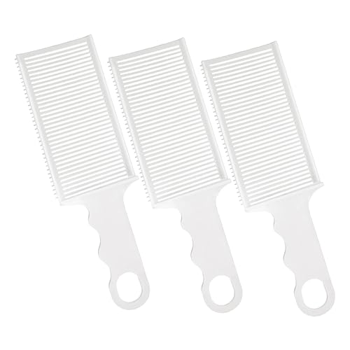 CRILSTYLEO 3st ，，3pcs（） Haarkämme Frisierkamm Haarkamm Mit Salonöl Schneidkämme Kamm Für Männer Frauen Flechtkamm Zum Scheiteln Entwirrender Haarkamm Friseurkamm Weiß Abs von CRILSTYLEO