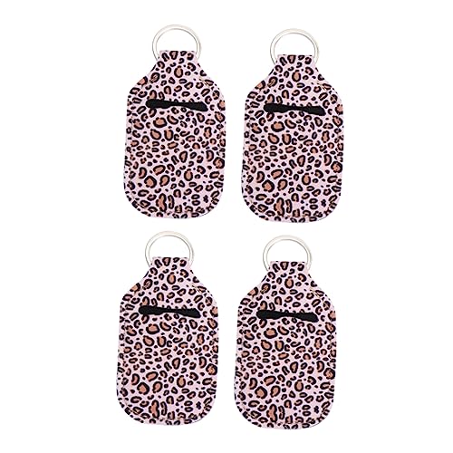 CRILSTYLEO 4pcs 30ml Hand Flasche Abdeckung Kulturbeutel Set Leere Flasche Tasche Für Lip Gloss Sicher Material Kompakte von CRILSTYLEO