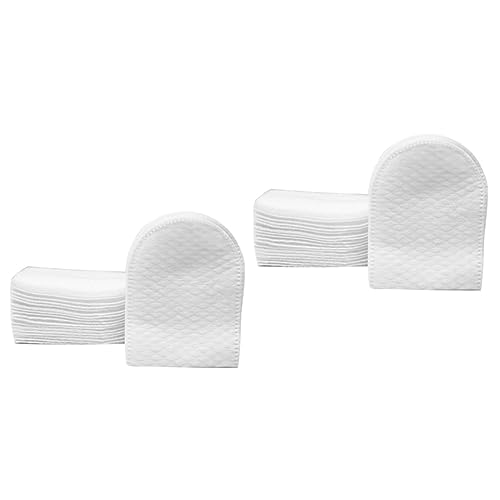 CRILSTYLEO 480 Stk Wattepads für das Gesicht Runde Make-up-Pads Mini-Wattestäbchen Make-up-Entfernungspad make up pads abschminkpads gesichtspflege Make-up Wattepads frauen kosmetikpad Weiß von CRILSTYLEO