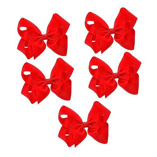 CRILSTYLEO 5stücke Teiliges Haarschmuck Für Mädchen Bunte Schleifen-haarspangen Niedliche Haaraccessoires Für Partys Hochzeiten Und Besondere Anlässe Einfach Zu Tragen Elegantes Design von CRILSTYLEO
