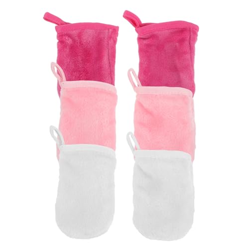 CRILSTYLEO Hautfreundliches Make-up-entferner-handschuh-set – 6-teilige Gesichtsreinigungshandschuhe Mit Peeling-funktion CRILSTYLEO Hautfreundliches Make-up-entferner-handschuh-set – 6-teilige Gesichtsreinigungshandschuhe Mit Peeling-funktion von CRILSTYLEO