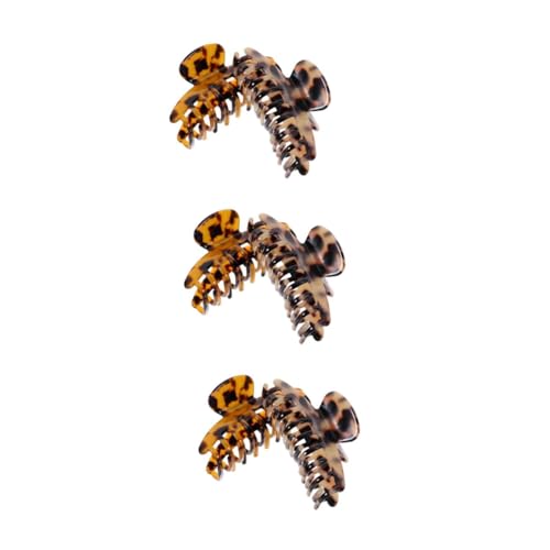 CRILSTYLEO 6stücke Leopard Große Haarklammern Für Damen Haarspangen Für Dickes Und Dünnes Haar Rutschfest Und Zu Tragen von CRILSTYLEO