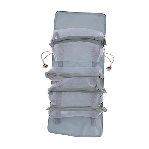CRILSTYLEO Detachable Reise-Kosmetiktasche Faltbare Make-up-Tasche Mit Großem Stauraum Wasserdichter Toilettenbeutel Für Damen Und Herren Für Reisen Und Zuhause Design von CRILSTYLEO