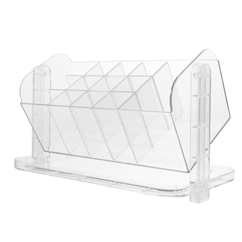 CRILSTYLEO Makeup Organizer Aufbewahrungsbox Für Kosmetik Transparente Desktop-box Für Lippenstifte Schminkutensilien Und Besteck Praktischer Ordnungshüter Für Badezimmer Und Schlafzimmer CRILSTYLEO Makeup Organizer Aufbewahrungsbox Für Kosmetik Transparente Desktop-box Für Lippenstifte Schminkutensilien Und Besteck Praktischer Ordnungshüter Für Badezimmer Und Schlafzimmer von CRILSTYLEO