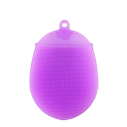 CRILSTYLEO Badebürste aus Silikon wandkonvektor wandbehang platzsparende space saver scincare spuelbuerste rnw skin care spülmittel bürste Duschbürste Duschreiniger Badewäscher Violet CRILSTYLEO Badebürste aus Silikon wandkonvektor wandbehang platzsparende space saver scincare spuelbuerste rnw skin care spülmittel bürste Duschbürste Duschreiniger Badewäscher Violet von CRILSTYLEO