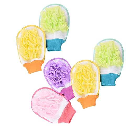 CRILSTYLEO Badetuch Und Badehandschuhe Duschhandschuh Hautentferner Doppelseitiger Peeling-handschuh Peeling Handschuh Badehandschuh von CRILSTYLEO