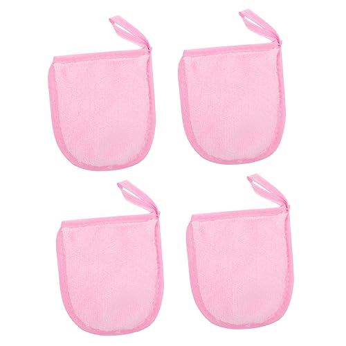 CRILSTYLEO Gesicht Reinigungs Handschuhe Make-up Entferner Quaste Kosmetik Puder Reinigung Waschbar Wiederverwendbar Schlichtes Design von CRILSTYLEO
