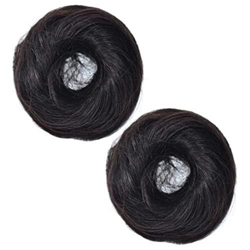CRILSTYLEO 2 Stück Haarknotenhalter Donuts Für Haarstyling Haargummis Zum Fixieren Chignon-haarringe Für Mädchen Haar-donut-dutt-maker Für Langes Haar von CRILSTYLEO