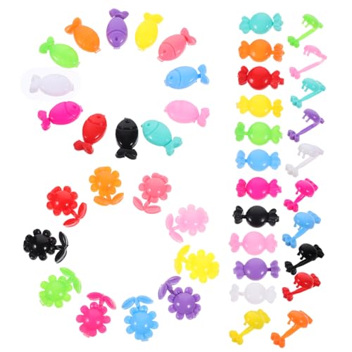 CRILSTYLEO Haar-accessoires Für Mädchen 8–12 300 Stück Haarspangen Für Mädchen Haarspangen in Form Von Süßigkeiten Fischen Und Blumen Haarspangen Für Jungen Und Mädchen Haarspangen-set von CRILSTYLEO