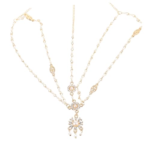 CRILSTYLEO Schillerndes Haarband Mit Blumenmuster Schmuck-kopfschmuck Mit Quaste Stilvolles Ketten-accessoire Für Den Strand CRILSTYLEO Schillerndes Haarband Mit Blumenmuster Schmuck-kopfschmuck Mit Quaste Stilvolles Ketten-accessoire Für Den Strand von CRILSTYLEO