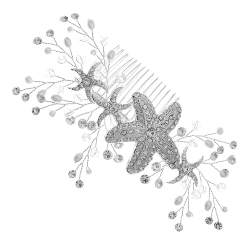 CRILSTYLEO Haarkamm Aus Kristall Für Hochzeit Brautschmuck Strand-haar-accessoires Einfach Passend Robust Und Glänzend CRILSTYLEO Haarkamm Aus Kristall Für Hochzeit Brautschmuck Strand-haar-accessoires Einfach Passend Robust Und Glänzend von CRILSTYLEO