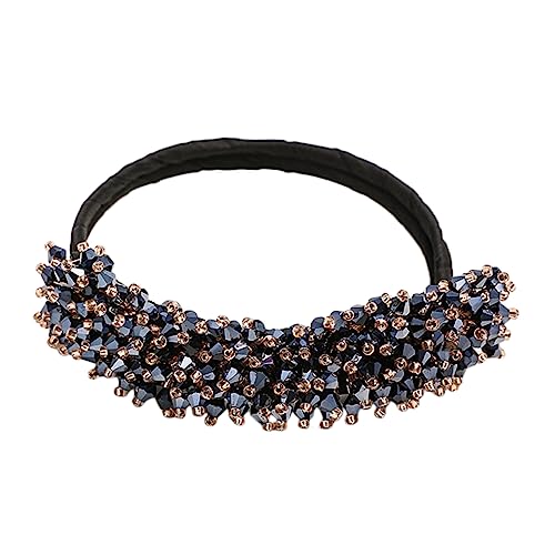 CRILSTYLEO Haarknoten-maker Kristall-haarknoten-maker Frisuren-dutt-maker Mädchen-kopfschmuck Haar-accessoire CRILSTYLEO Haarknoten-maker Kristall-haarknoten-maker Frisuren-dutt-maker Mädchen-kopfschmuck Haar-accessoire von CRILSTYLEO