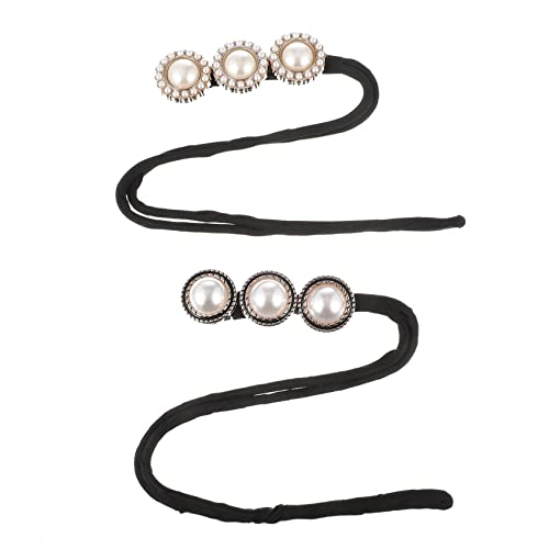 CRILSTYLEO 2-teilige Retro-kopfbedeckungen Haar-donut-dutt-maker Einfacher Haarschmuck Weiblicher Kopfschmuck Aus Zartem Material Gefertigt Elegantes Aussehen Für Damen von CRILSTYLEO