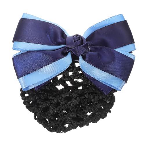 CRILSTYLEO Haarnetz Für Damen Mit Schleife Haarspange Accessoire Zum Hochstecken Der Frisur Haar-netz Mit Schleife Mode Haarzubehör von CRILSTYLEO