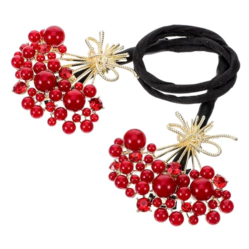 CRILSTYLEO Haarspange Mit Perlen Für Damen Haardutt-maker Französische Haarspange Elegantes Haar-accessoire Gedrehtes Styling-tool von CRILSTYLEO