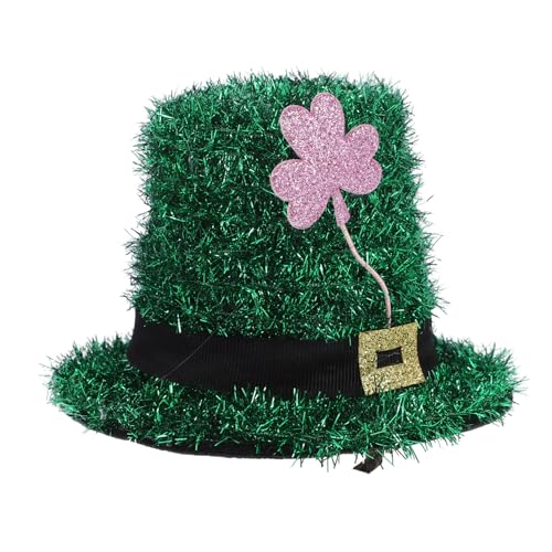 CRILSTYLEO Mini Leprechaun Hut Haarspange Grüner Feiertags-haarclip Für Damen Perfektes Accessoire Für Patrick's Day Festliche Kopfbedeckung Für Partys Und Anlässe von CRILSTYLEO
