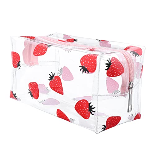 CRILSTYLEO Multifunktionale Kosmetiktasche Aus Klarem PVC Für Reisen Praktische Kulturbeutel Für Frauen Und Mädchen Wasserfest Leicht Und Tragbar Für Make-up Und Toilettenartikel von CRILSTYLEO