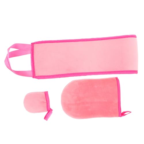 CRILSTYLEO 1satz Selbstbräuner Handschuh Rückenapplikator Für Lotionen Mit Fingerkappen Weiche Und Wiederverwendbare Handschuhe Für Gleichmäßige Bräune Für Frauen Einfache Anwendung von CRILSTYLEO