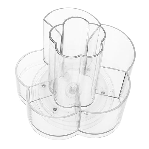 CRILSTYLEO Make-up- Tischplatte Stifthalter Für Schreibtisch Drehbarer Stifthalter Nagelständer Stifthalter Für Den Schreibtisch Tischorganisator Stifte + Bleistift Acryl von CRILSTYLEO