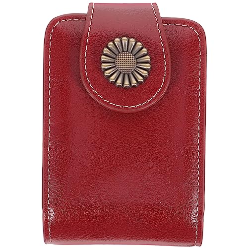 CRILSTYLEO Make-up-lippenstifttasche Damen Kosmetiktasche Mit Spiegel Kompakt Für Handtasche Reiseorganisation Leichtgewichtige Lippenstiftetui Mit Knopfverschluss CRILSTYLEO Make-up-lippenstifttasche Damen Kosmetiktasche Mit Spiegel Kompakt Für Handtasche Reiseorganisation Leichtgewichtige Lippenstiftetui Mit Knopfverschluss von CRILSTYLEO