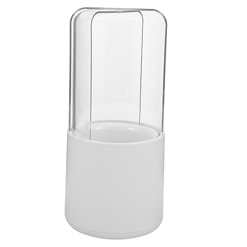 CRILSTYLEO Desktop Makeup Organizer Mit Deckel Transparente Aufbewahrungsbox Für Kosmetikpinsel Und Make-up Utensilien Drehbarer Kosmetikhalter Für Schminktisch Vielseitig Einsetzbar Und von CRILSTYLEO