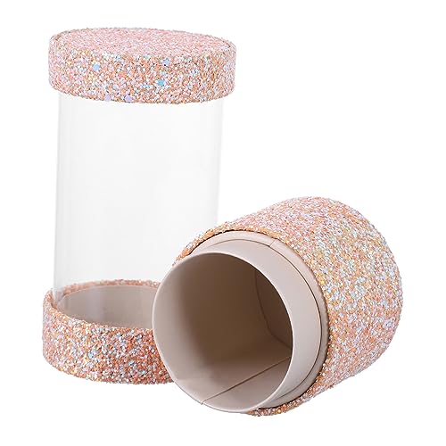 CRILSTYLEO Make-up-pinselhalter Mit Zwei Aufbewahrungsbechern Organizer Für Kosmetikpinsel Und Make-up-artikel Kompakte Lagerung Für Schminktisch von CRILSTYLEO