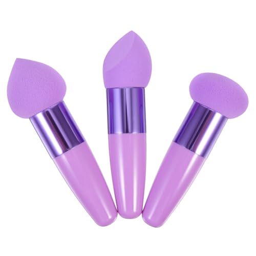 CRILSTYLEO Make-up-schwämme in Reisegröße 3-teilig Schönheitspinsel Stift Mehrzweck-make-up-tool Herzförmig Für Frauen von CRILSTYLEO