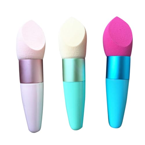 CRILSTYLEO Make-up-schwamm Mit Pilzgriff Für Damen Aus Silikon Nicht Saugfähig Für Grundierung Concealer Rouge Zufällige Farbe CRILSTYLEO Make-up-schwamm Mit Pilzgriff Für Damen Aus Silikon Nicht Saugfähig Für Grundierung Concealer Rouge Zufällige Farbe von CRILSTYLEO