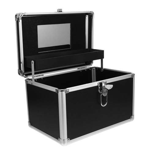 CRILSTYLEO Makeup Organizer Mit Sicherheitsverschluss Multifunktionale Kosmetiktasche Für Bad Und Schlafzimmer Große Aufbewahrungsbox Für Make-up Und Persönliche Gegenstände Elegantes CRILSTYLEO Makeup Organizer Mit Sicherheitsverschluss Multifunktionale Kosmetiktasche Für Bad Und Schlafzimmer Große Aufbewahrungsbox Für Make-up Und Persönliche Gegenstände Elegantes von CRILSTYLEO