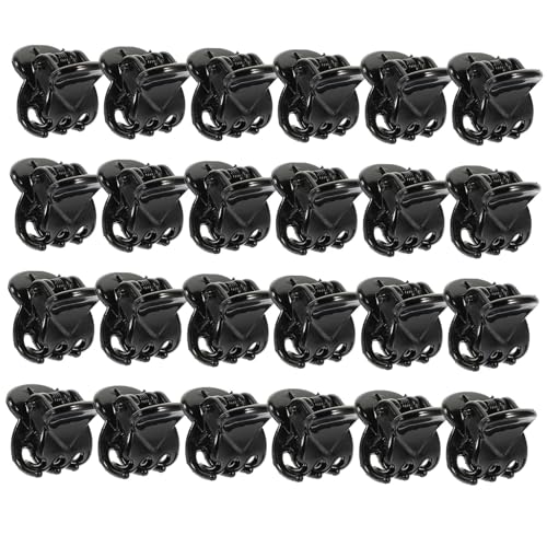 CRILSTYLEO Mini-Haarklammer-Set 24 Stück Haarspangen Klemmen Haarspange Haarklammer Damen-Haarklammer leicht glatte Oberfläche von CRILSTYLEO