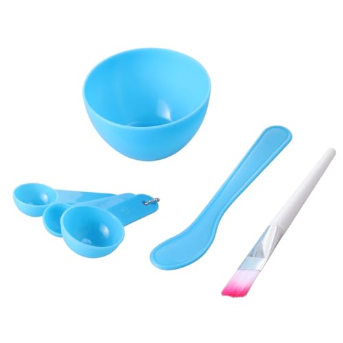CRILSTYLEO Mischwerkzeug-set Mit Schale Stab Löffel Und Pinsel 4-in-1-set Für Diy-masken Verschiedene Größen Und Materialien Für Täglichen Gebrauch von CRILSTYLEO