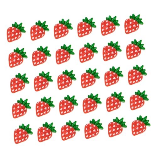CRILSTYLEO 30stücke Nail Art Erdbeer Charms Fruchtdekoration Für Nageldesign Premium Harz Für Nägel Handwerk Grußkarten Und Mehr CRILSTYLEO 30stücke Nail Art Erdbeer Charms Fruchtdekoration Für Nageldesign Premium Harz Für Nägel Handwerk Grußkarten Und Mehr von CRILSTYLEO