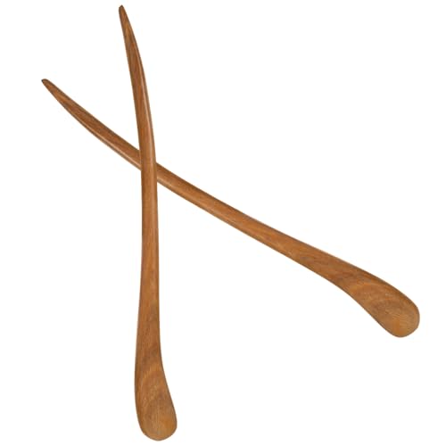 CRILSTYLEO Retro Haarnadel Aus Holz Vintage-haarstäbchen Für Frauen Und Mädchen Einfache Haarspangen Modisches Design Für Freizeit Und Partys von CRILSTYLEO