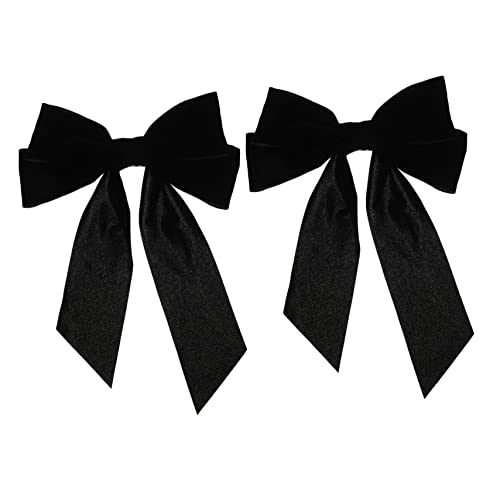 CRILSTYLEO 2 Stück Große Haarschleifen-clips Für Frauen Und Mädchen Haarspangen Mit Schleife Elegante Haarspange Mit Schleife Für Partys von CRILSTYLEO