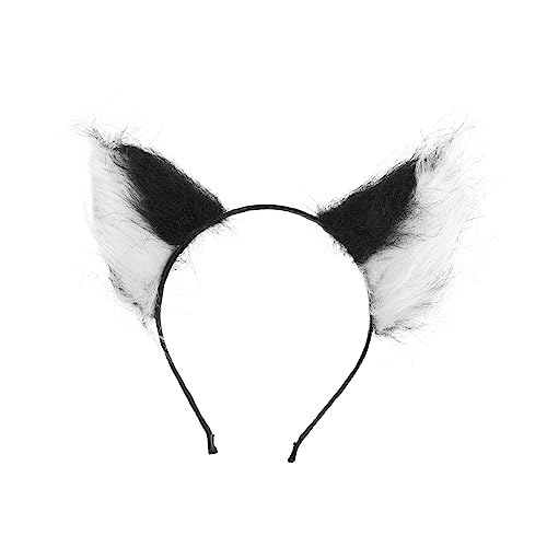 CRILSTYLEO Fuchsohren-stirnband Tierohren Haarreif Kostümparty Requisite Party Kopfbedeckung Zubehör Haaraccessoire von CRILSTYLEO