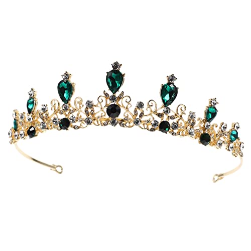 CRILSTYLEO Krone Für Mädchen Strass Braut Haarnadel Hochzeit Blumenmädchen Stirnband Accessoire von CRILSTYLEO