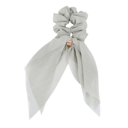 CRILSTYLEO Doppelschichtiger Haarschmuck Mit Schleifen-design Elastischer Haargummi Für Damen Geeignet Für Lange Haare Modisches Haarband Mit Schnalle Für Jeden Anlass von CRILSTYLEO