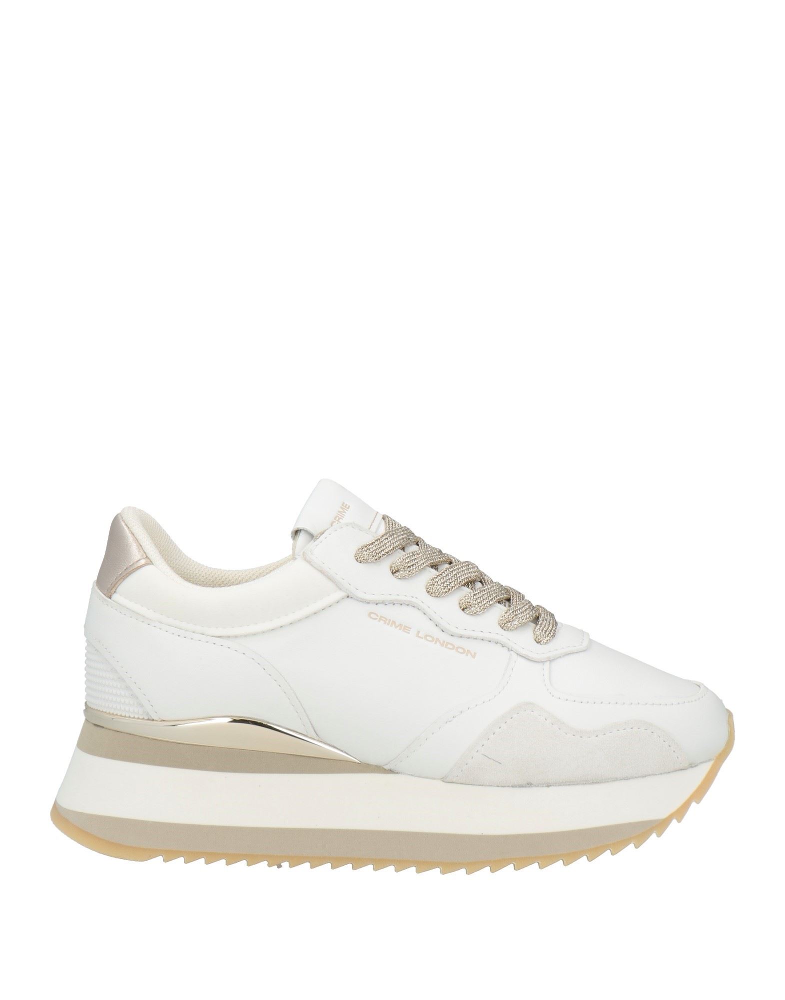 CRIME London Sneakers Damen Elfenbein von CRIME London