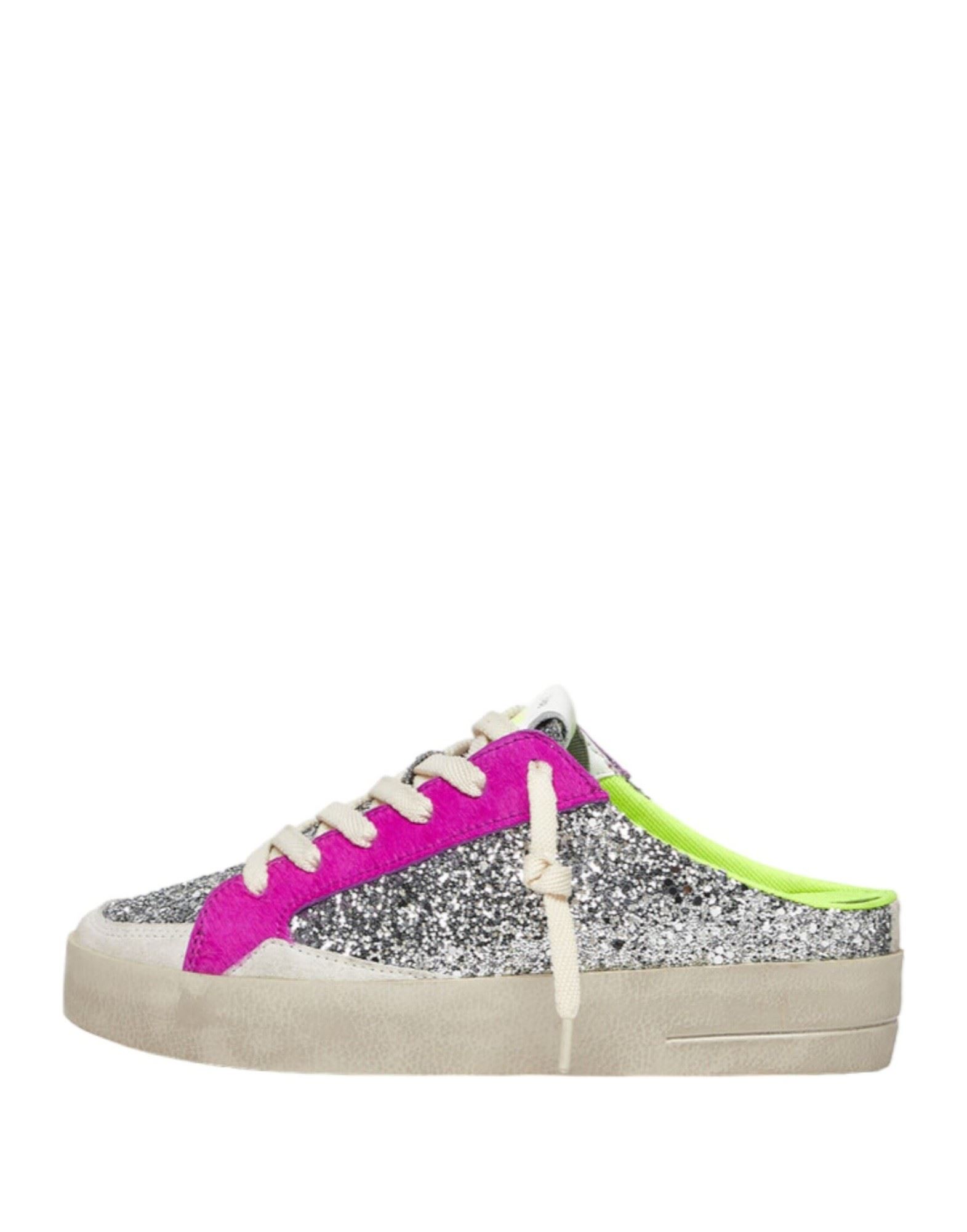 CRIME London Sneakers Damen Silber von CRIME London