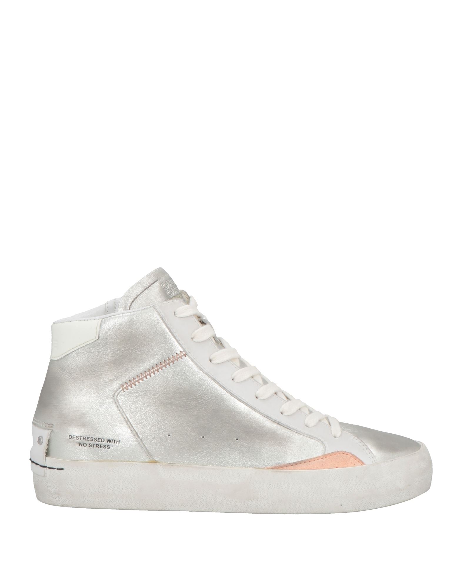 CRIME London Sneakers Damen Silber von CRIME London