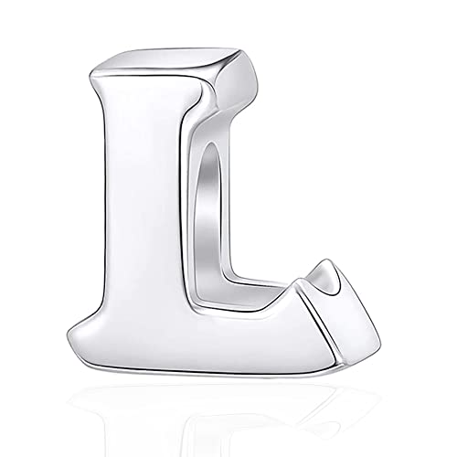 Buchstabe L Charm passt Pandora Glück Schlange Armband, polierte 925 Sterling Silber Initial L Alphabet Bead Charms Buchstabe L Charm passt Pandora Glück Schlange Armband, polierte 925 Sterling Silber Initial L Alphabet Bead Charms von CRISNATA