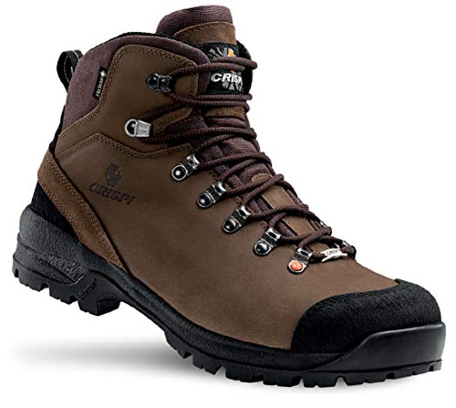 CRISPI Heio Tinde GTX Brown Goretex CF4280 Trekkingschuhe für Herren, - braun - Größe: 44 EU von CRISPI