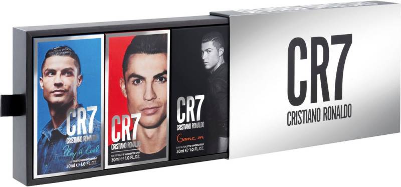 CRISTIANO RONALDO Duft-Set CR7 Trio Set 3 x 30 ml, 3-tlg., mit erfrischender Kopfnote von CRISTIANO RONALDO