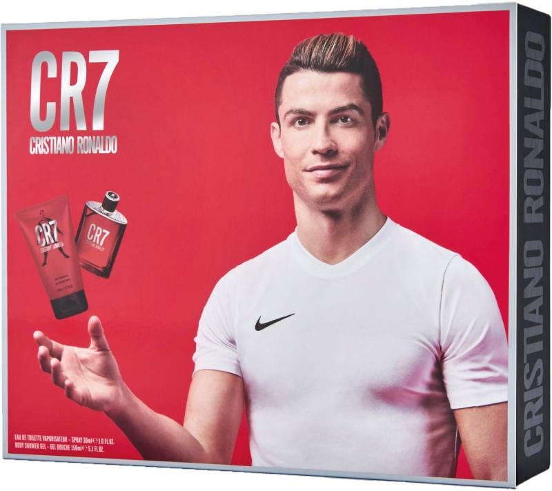 CRISTIANO RONALDO Duft-Set Cristiano Ronaldo - Fearless Set 30ml + 150 ml Shower Gel, 2-tlg., Würziger Duft mit rotem Apfel, Veilchen und Tonkabohne. von CRISTIANO RONALDO